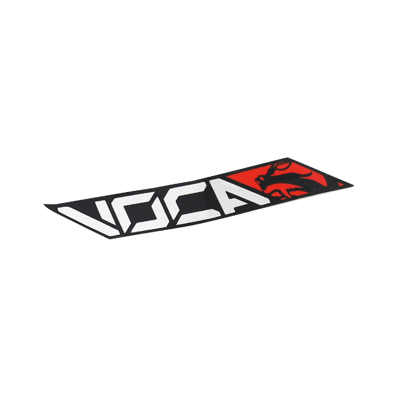 Kit déco Voca Racing 110x40 mm - ROUGE RESISTANT A LA CHALEUR